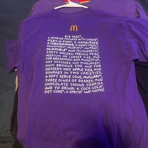 Lil Yachty X McDonald’s Collab Remix Song Tee Medium
